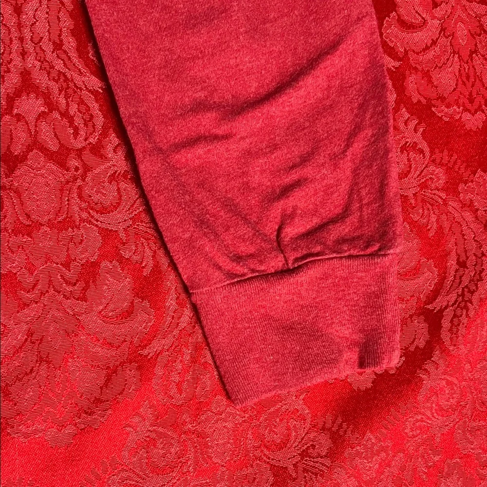 Polo Ralph Lauren Long Sleeve T Shirt Men Medium Red Pony Logo Cotton Crewneck